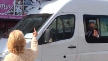 El insulto y la respuesta del presidente. 