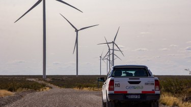 Los referentes destacaron la calidad de los vientos en la Patagonia. Foto: gentileza.