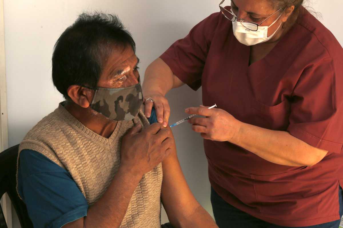 La vacunación deja ver sus efectos en las terapias de Roca. Foto: Juan Thomes