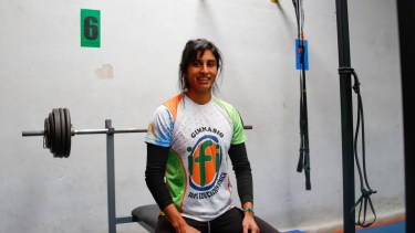 A Cecilia Collueque le confirmaron que podrá viajar al Mundial, mientras entrena para llegar en buena forma. (Foto Juan Thomes)