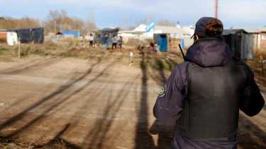 El predio está ubicado entre las calles Los Helechos y Las Araucarias de Chacra Monte. (Fotos: Juan Thomes)