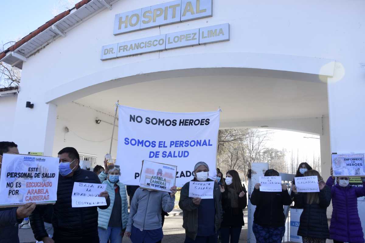 Los trabajadores de salud nucleados en Asspur denunciaron falta de medicamentos en hospitales de Río Negro.