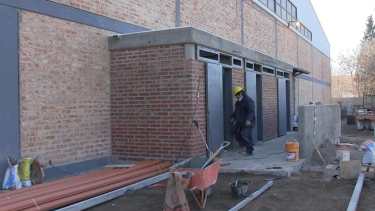 Los nuevos sanitarios están en marcha y en su etapa final de construcción.