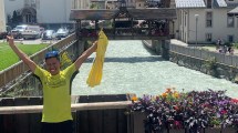 Imagen de Santos Rueda, de Bariloche a la mayor competencia de ultra trail en Francia