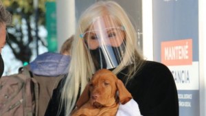 Susana Giménez regresó a la Argentina