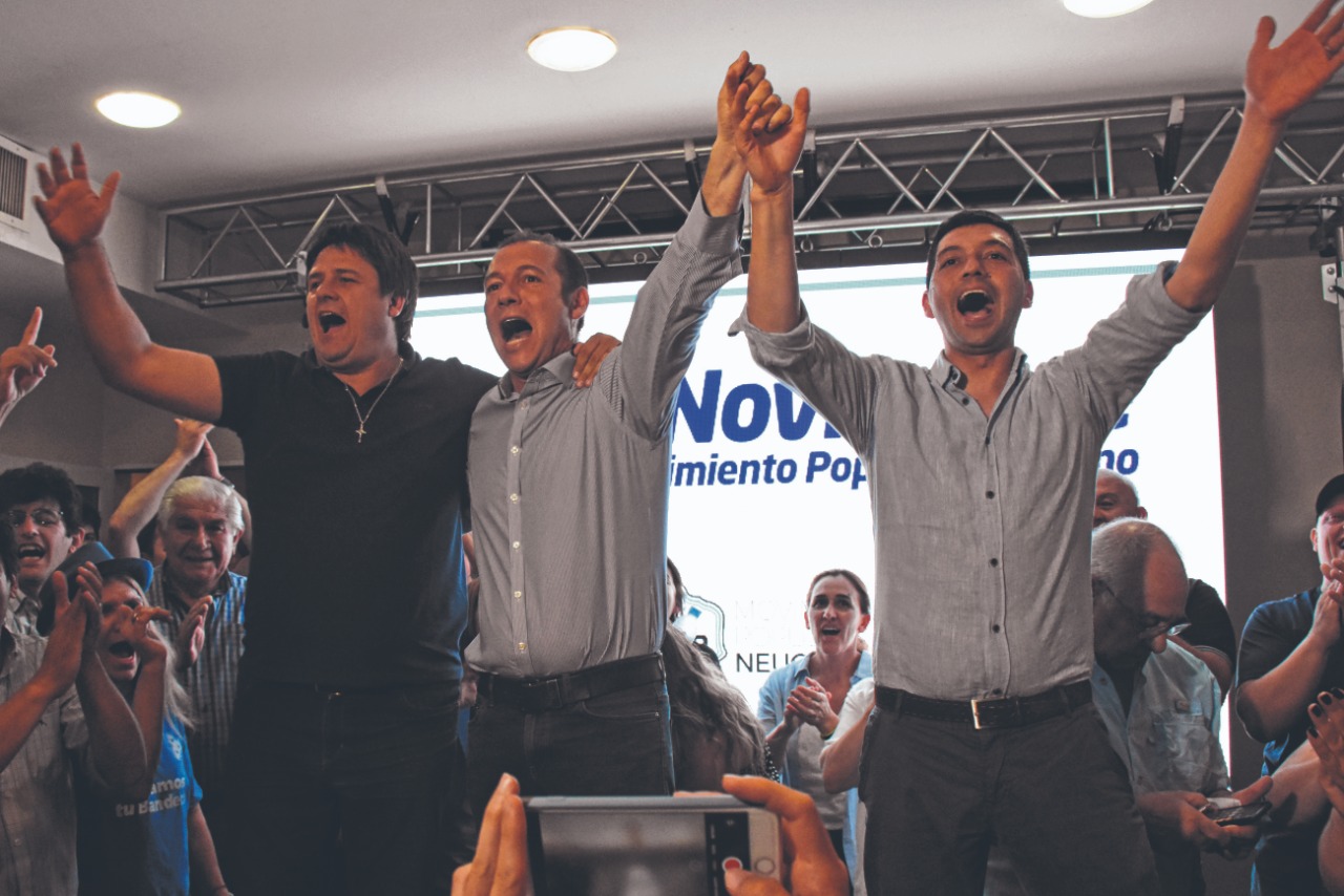 Gutiérrez y Koopmann, la fórmula del triunfo en las internas partidarias de 2018. Foto: Archivo Florencia Salto
