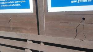 Inauguraron un estación de reciclaje en Zapala y a los pocos días la dañaron