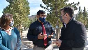 Barrancas celebró su aniversario con la presencia de Darío Martínez y Sapag