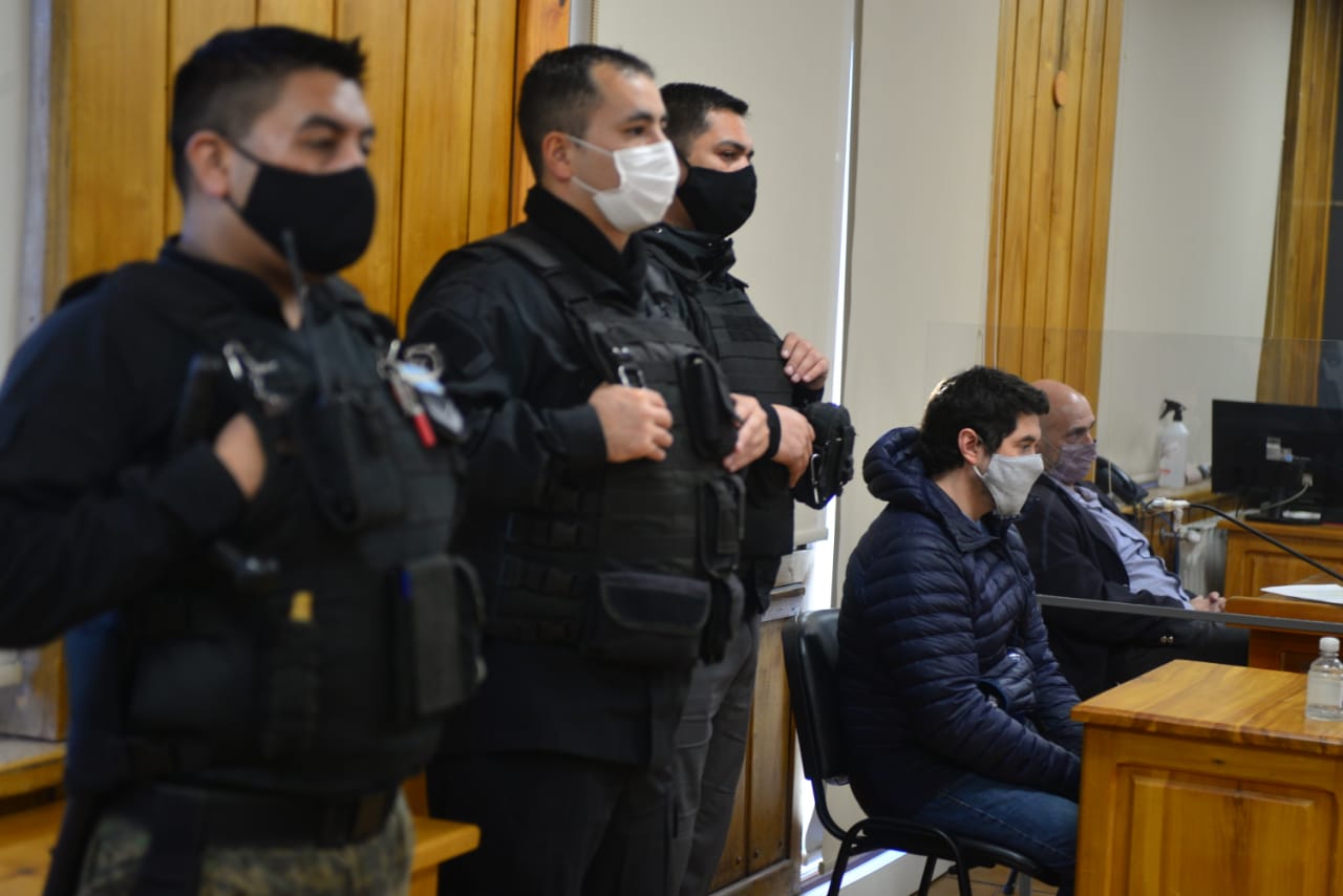 Matías Vázquez  participó de todas las audiencias del juicio en su contra. Foto: Chino Leiva