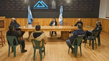 Esta semana se volvió a reunir el Consejo de Seguridad Ciudadana de San Martín de los Andes. Foto: Gentileza