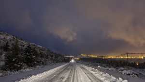 Frío extremo en Neuquén y Río Negro: por qué piden no viajar de noche en rutas de cordillera