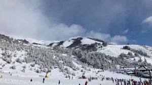 Mucha nieve y riesgo de avalancha alto en cerro Catedral