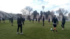 Momento histórico: Cipolletti volvió a entrenar en La Visera