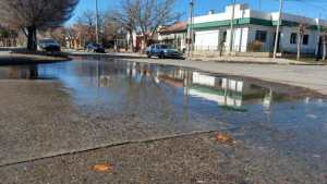 Desde ARSA dijeron que están planificando la reparación de la pérdida en barrio Los Olmos