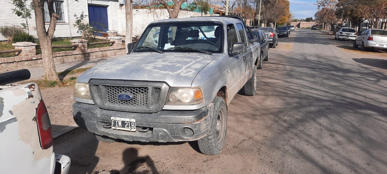 El rodado Ford Ranger fue reportado como robado en Neuquén hace dos meses. (foto: gentileza)