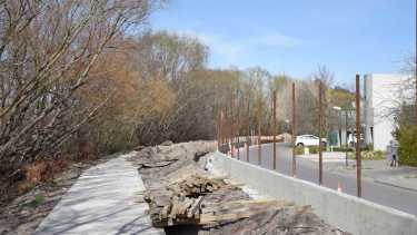 Paseo de la Costa, rio Neuquén. Sector Rincón Club de Campo (foto Florencia Salto)