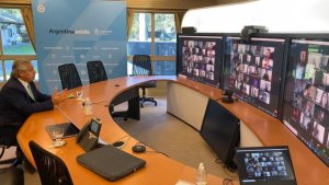 Alberto Fernández volvió a dar clases en la Facultad de Derecho