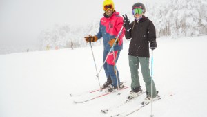 Chapelco: a puro esquí en la previa del Tetratlón