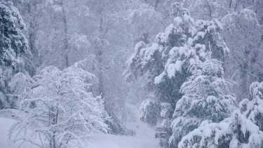 No circular de noche y no hacerlo en bici ni moto cuando las condiciones empeoren, algunas de las recomendaciones para los próximos días en la cordillera. Foto: Patricio Rodríguez