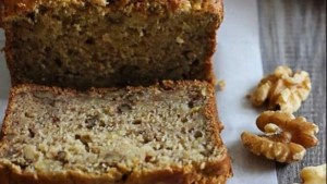 Tremendo este budín de bananas y nueces