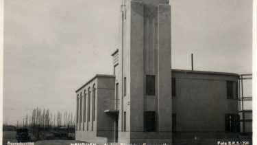 El edificio propio se construyó a través de un préstamo del Banco Nación. (FOTOS: museo Paraje Confluencia)