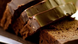 Qué tal este pound cake de chocolate intenso