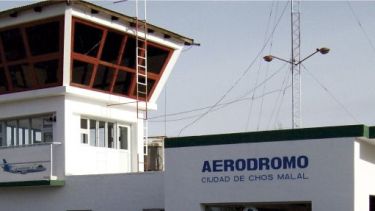 El aeropuerto de Chos Malal sólo recibe vuelos sanitarios de Aeronáutica Neuquén (Neuquén Informa)