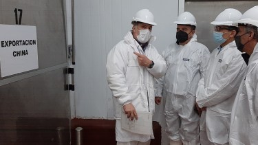 Domingo inició la recorrida por la zona Atlántica y la Región Sur, que empezó ayer por la Capital Provincial. Foto Gentileza.