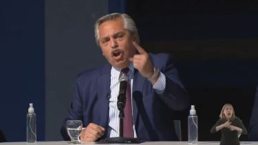 El presidente Alberto Fernández encabezó un acto en González Catán en la puesta en marcha del Centro Universitario de la Innovación (CUDI). 