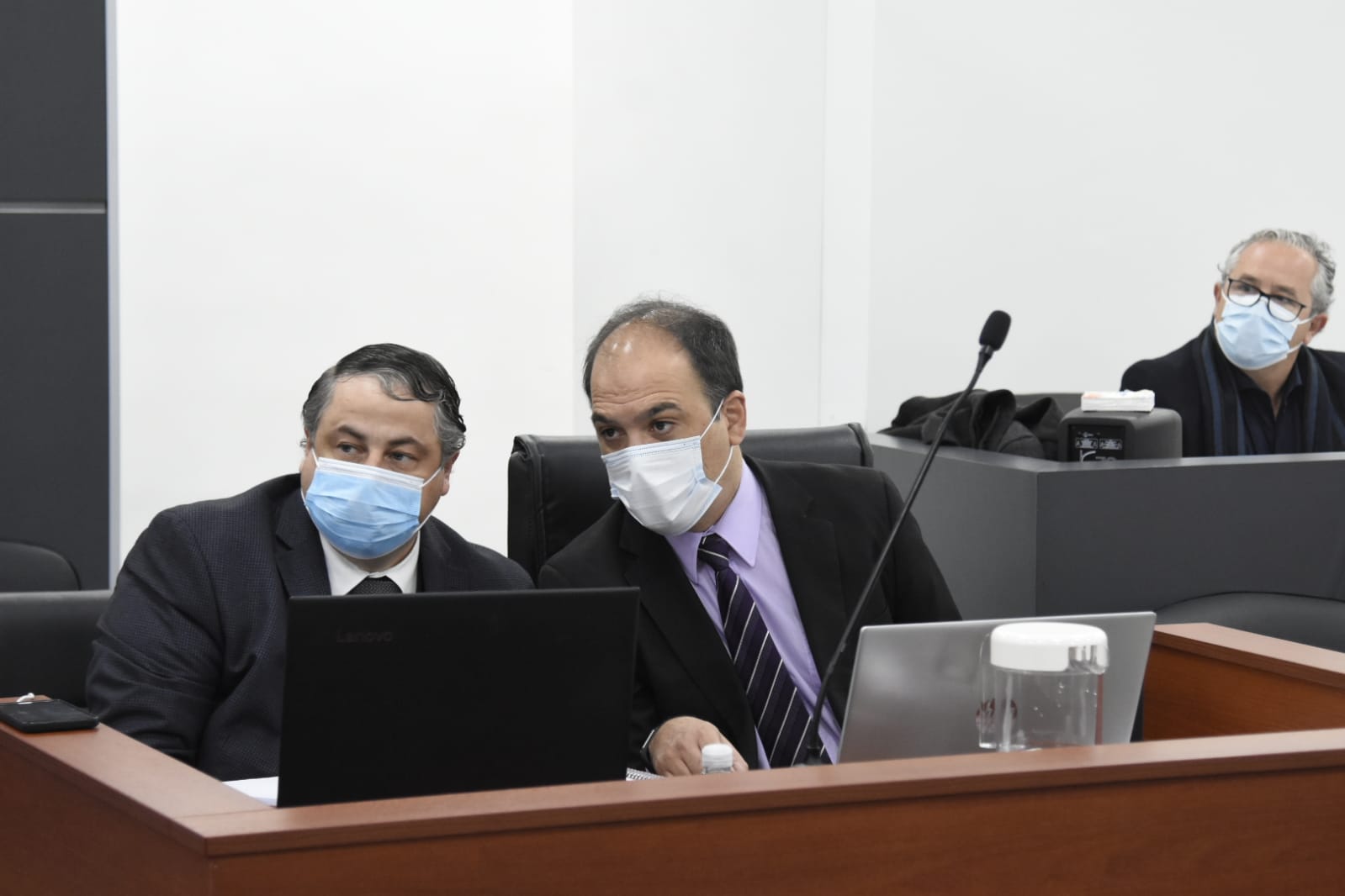 Martín Pezzetta (izquierda) es el fiscal del caso. (archivo) 