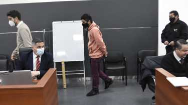 Exequiel Rebolledo, imputado en la causa. (Florencia Salto) 