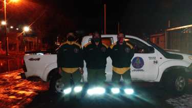 El domingo se inició el operativo de búsqueda. Foto: gentileza