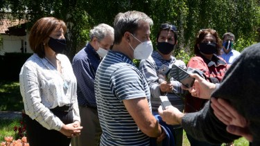 Encontraron a Diego Frutos con golpes en la cara. Foto: archivo