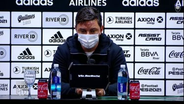 Marcelo Gallardo, DT del Millo desde mediados de 2014. 