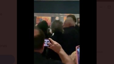 Expulsaron a Ginés de un restaurante. 

Foto: captura 