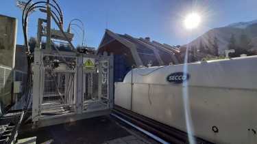 La generación eléctrica en La Angostura es en base a gasoil (Foto: Archivo)