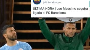 Lionel Messi se va de Barcelona y… ¡hay memes!