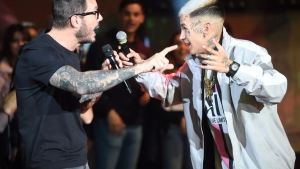 L-Gante llegó a la pista de ShowMatch y «¡se armó la pachanga!»