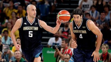 Manu y Luifa, dos insignias de la Selección Argentina.