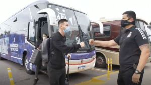 Messi, Di María y Paredes completaron el plantel de la selección argentina en Venezuela