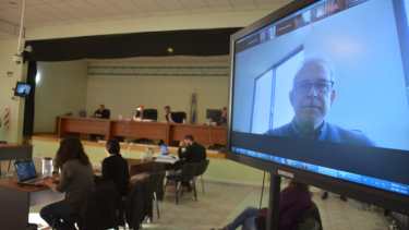 Antonio Colombo iba en todos los vuelos clandestinos desde Neuquén al centro de torturas en Bahía. Foto: Yamil Regules.