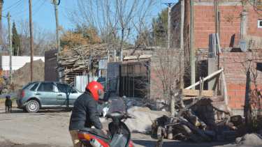 El sector Limay del barrio Limay no tiene servicios . (foto Yamil Regules) 