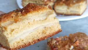 Tenés que hacer estos cuadraditos de pera