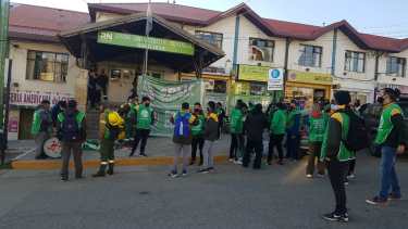 Hubo numerosas protestas antes de llegar a un acuerdo con el gobierno provincial. Foto: archivo