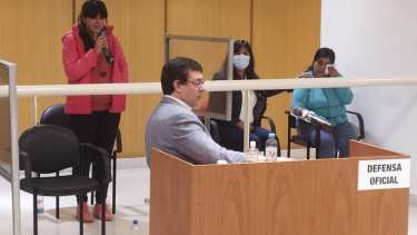 Valeria Miranda, mamá de Nahiara, era víctima de violencia por parte de Carlos Erbín. Foto: Gentileza Ministerio Público Fiscal