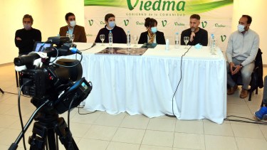 La presentación de las actividades se realizó en el Centro Municipal de Cultura de Viedma.  Foto: Marcelo Ochoa.