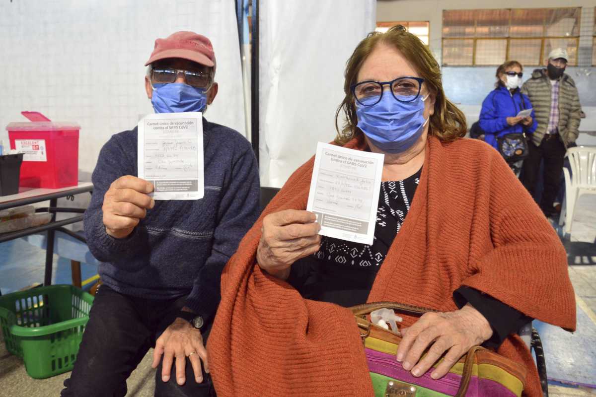 La acreditación será mediante la APP Mi Argentina o el carnet de vacunación. Foto: Marcelo Ochoa.
