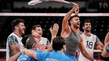 La selección de vóley hizo historia, eliminó a Italia y está en semis de los Juegos Olímpicos