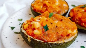 Zapallitos rellenos veggies