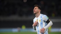 Imagen de Messi, genio y figura de una noche única para la Selección Argentina
